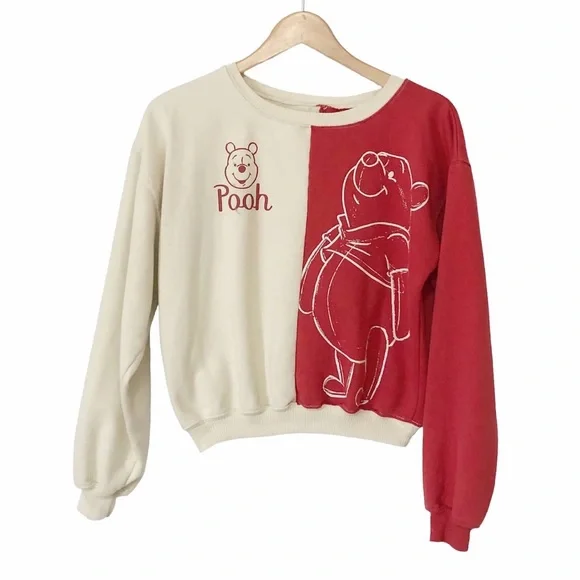 Disney Color Block Winnie the Pooh Sweatshirt - Picture 5 of 11